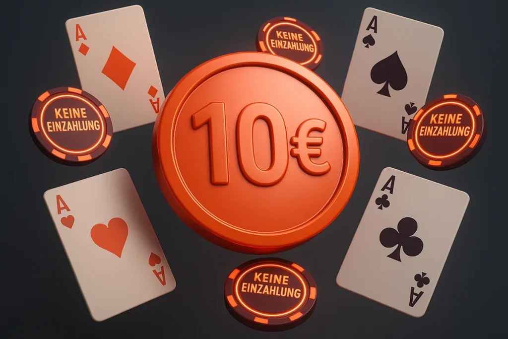 10 Euro Bonus ohne Einzahlung Casino Deutschland 2025 - Kostenlose Startguthaben und seriöse Anbieter im Vergleich